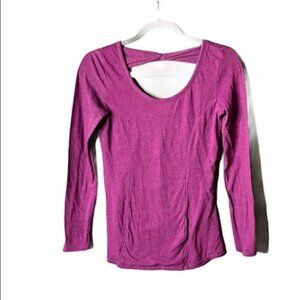 Athleta Purple Long Sleeve Size XS